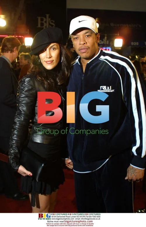 DR DRE at '8 Mile' premiere, Westwood, 2002