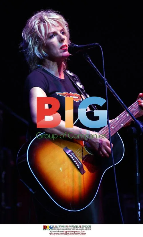 Lucinda Williams performs at DKNY Vanity Fair Concert