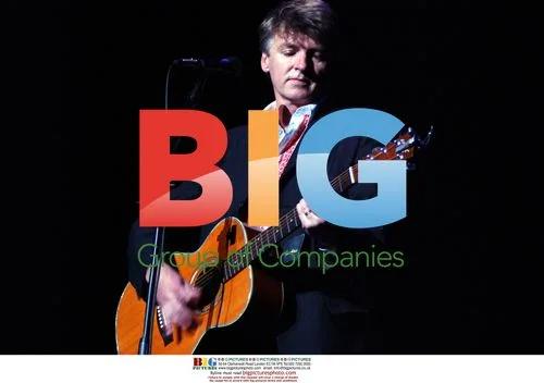 Neil Finn Performing at DKNY Concert