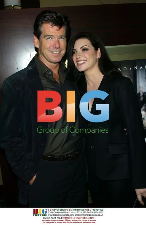 Pierce Brosnan and Julianna Margulies at "Evelyn" screening