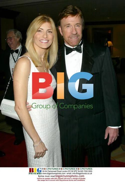 Chuck Norris and Wife at Charity Gala