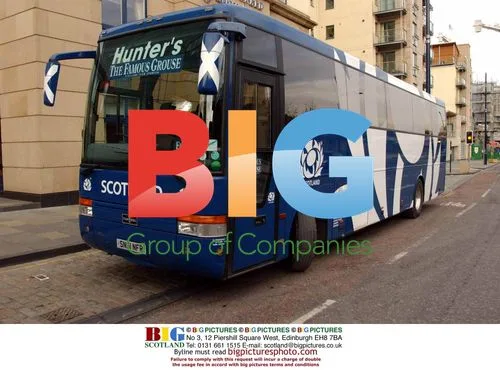 Scotland Rugby Team Bus Ticket