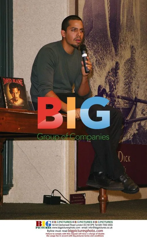 David Blaine at Book Signing in NYC