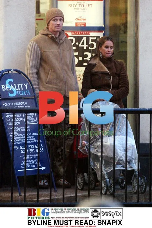 Emmanuel Petit and Wife Shopping in London