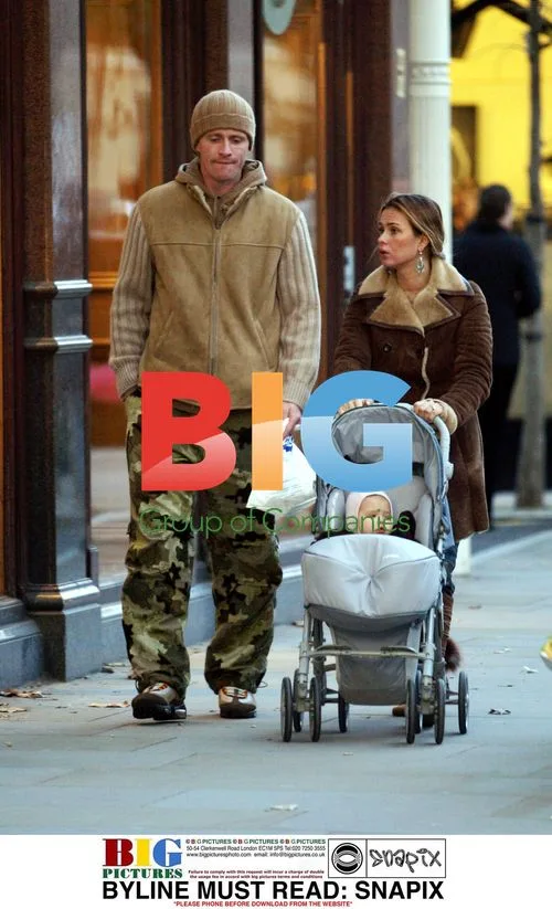 Emmanuel Petit and Family Out Shopping