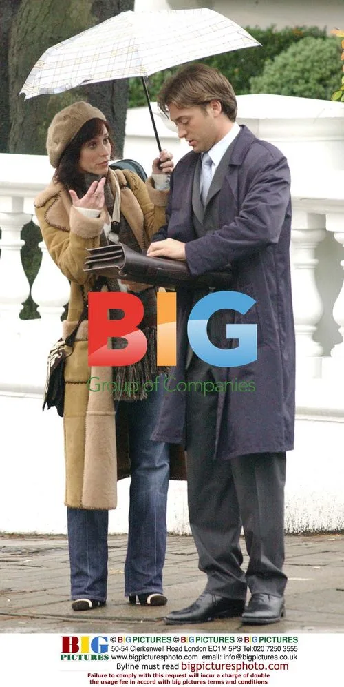 Actors Jenifer Love Hewitt and Paul Nichols in London