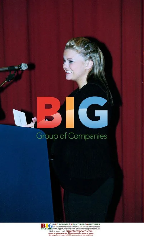 Kerry McFadden at 'Fish and Chip Shop of the Year Awards 2002'