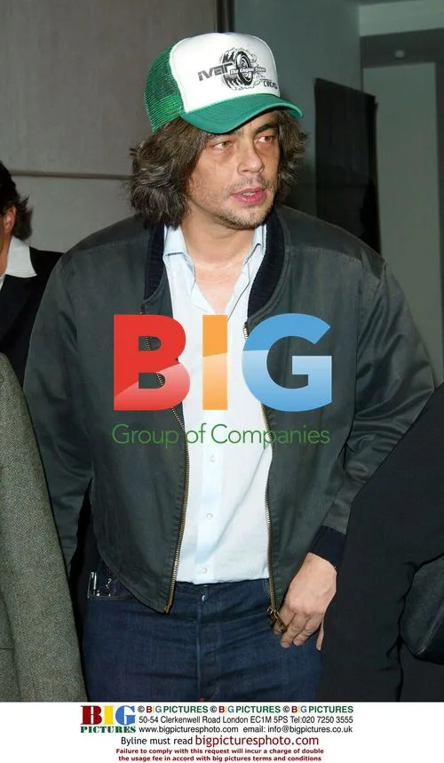 Benicio Del Toro at Vanity Fair event