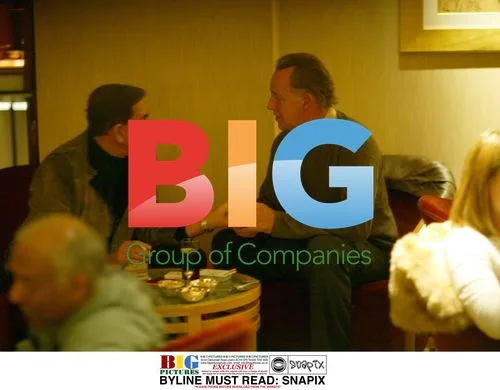 Michael Barrymore and Ricci Burns in London Hotel