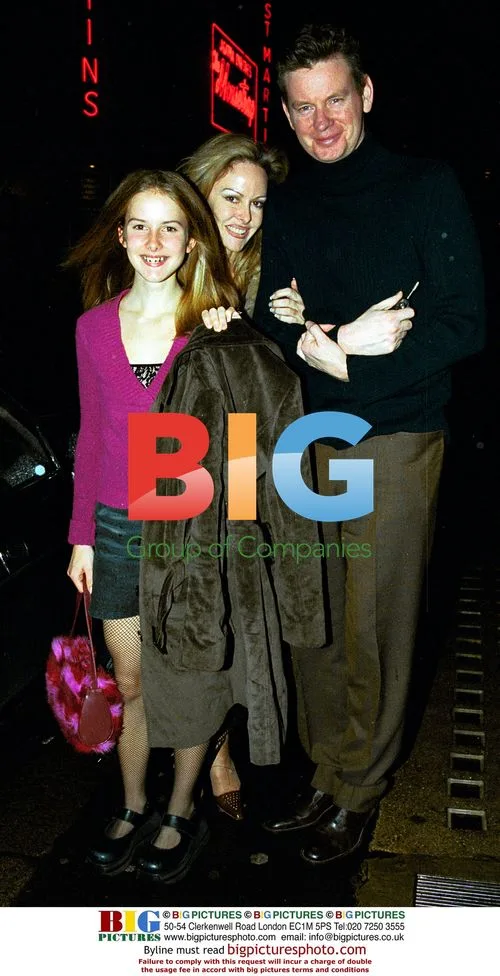 Actor John Gordon Sinclair with family