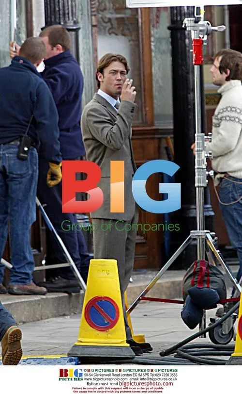 Paul Nicholls on break from filming