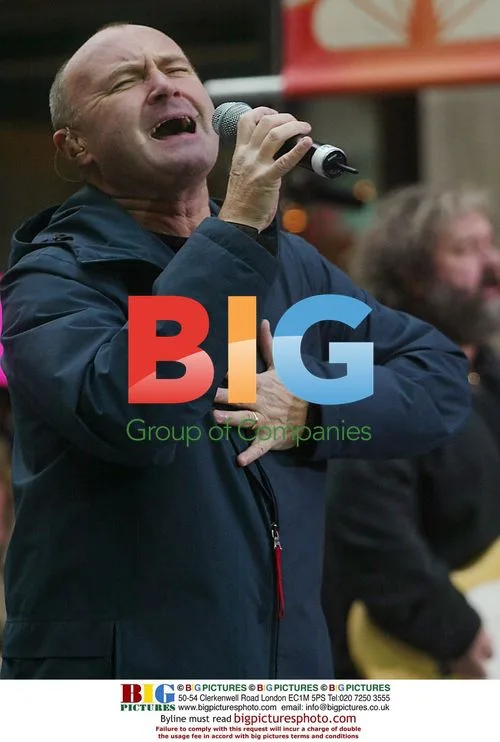 Phil Collins Performs at 'Today' Fall Concert