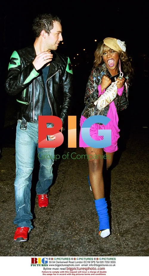Ebony Thomas at Wyclef Jean's Party
