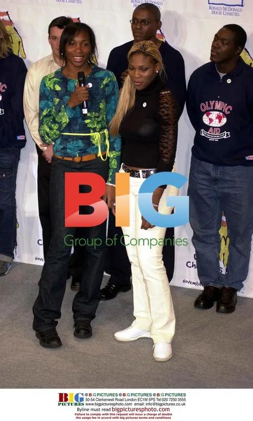 Serena and Venus Williams at World Children's Day