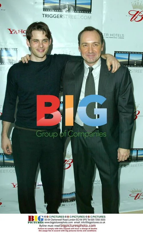 Kevin Spacey & James Marsden at Triggerstreet.com Launch