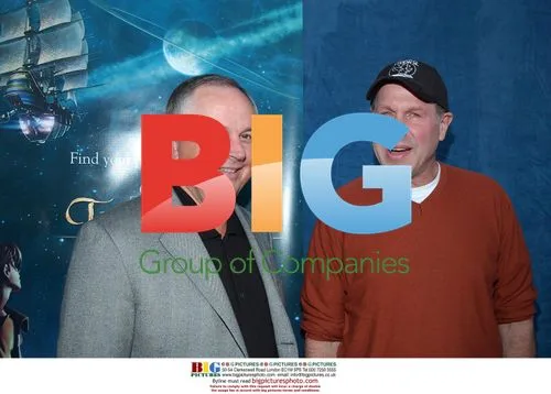 Richard Cook and Michael Eisner at "Treasure Planet" Premiere