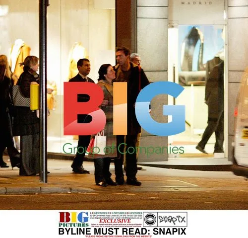 Mel C shopping with boyfriend on Bond Street