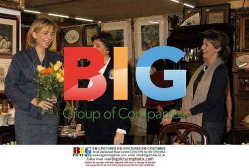 Princess Cristina of Spain at Benefit Market