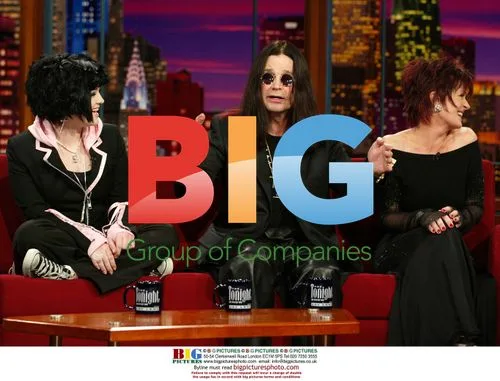 Osbournes at 'The Tonight Show'