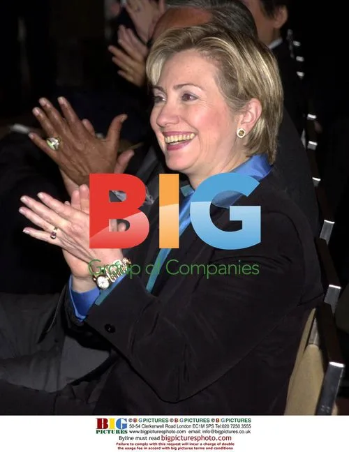 Hillary Clinton at NY Fashion Show