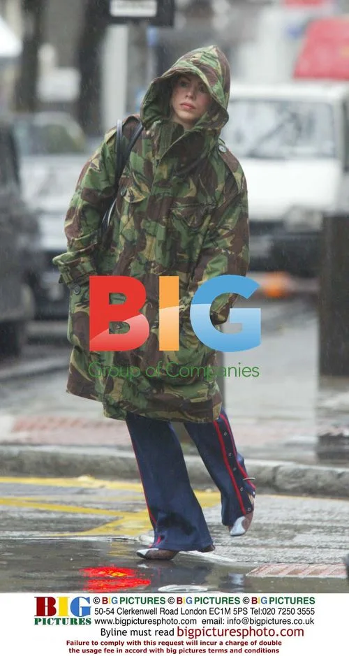 Billie Piper in the Rain, London