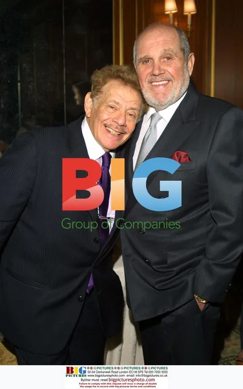 Jerry Stiller and Alan King at Alan King Award Ceremony