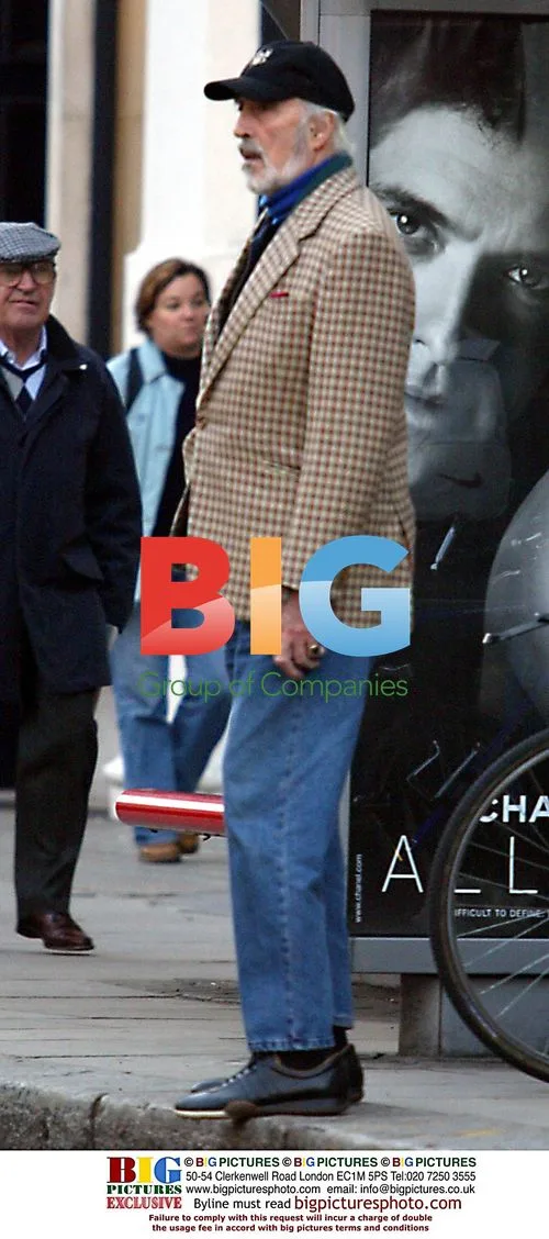 Christopher Lee Spotted in London