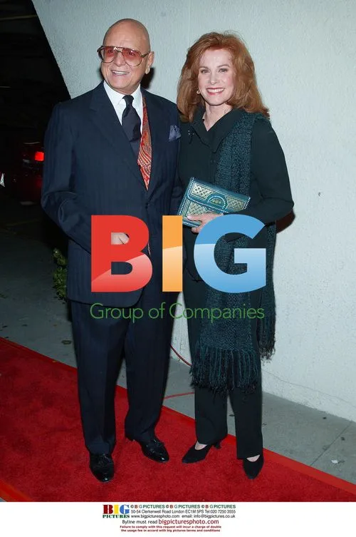 Stephanie Powers and Fabrizio Mioni at Christmas Party