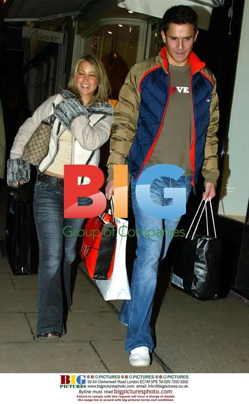 S Club 7's Rachel Stevens spotted shopping