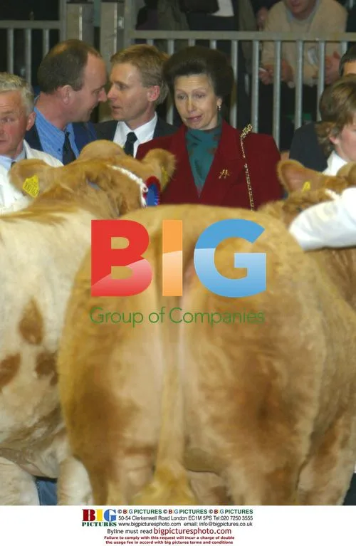 Princess Anne visits 2002 Royal Smithfield Show
