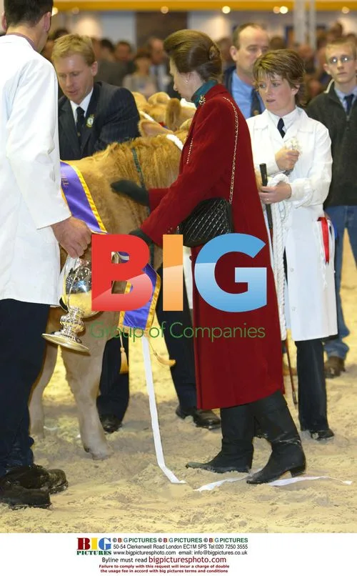 Princess Anne at 2002 Royal Smithfield Show