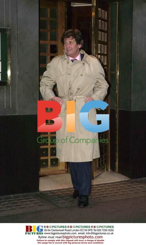 Melvin Bragg Leaves Ivy Restaurant in London