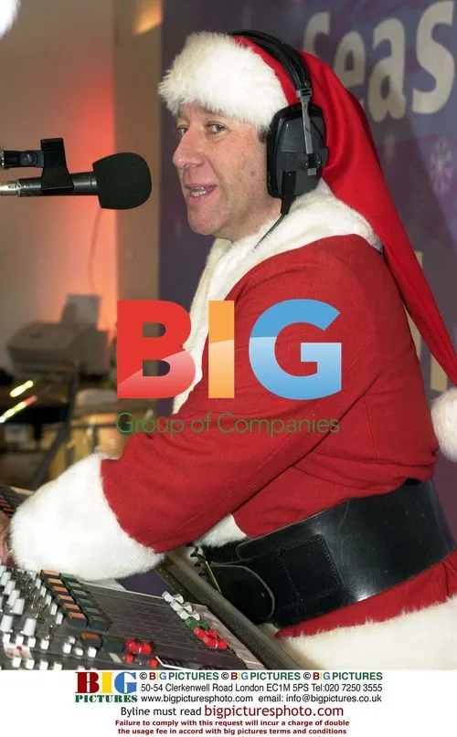 DJ Dr. Fox Broadcasts as Santa