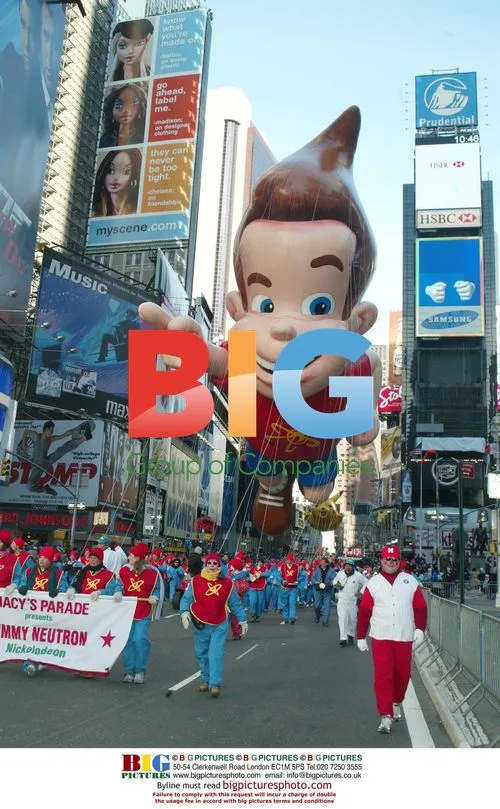 Jimmy Neutron Floats in Macy's Parade