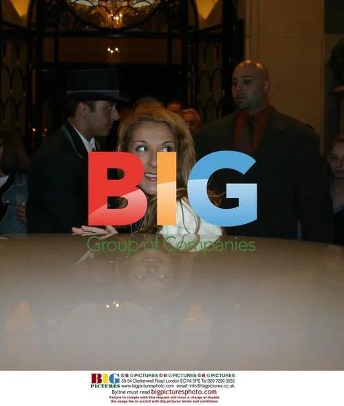 Celine Dion and Rene in Paris for Cendrillon