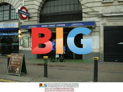 Baker Street Station in London Closed for Tube Strike
