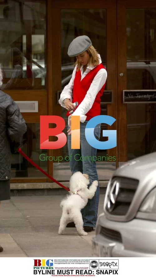 Lady Victoria Hervey and Pet Dog Zulu