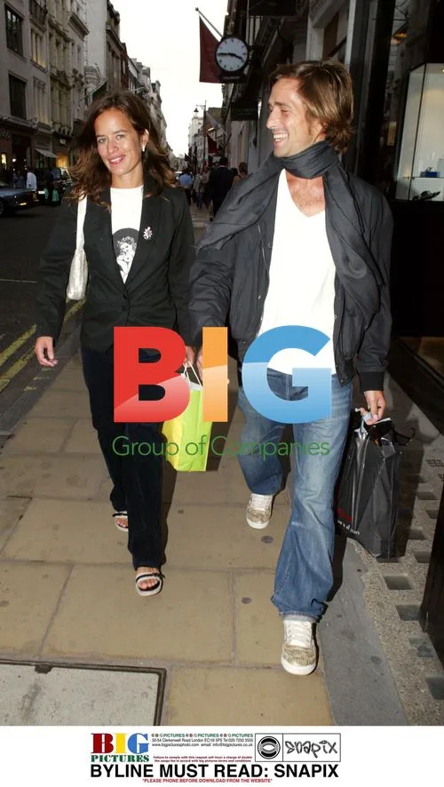 Jade Jagger and Dan Williams Shopping in London