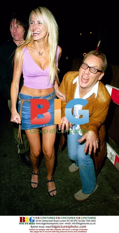 Vic Reeves and Partner at Mayfair Club