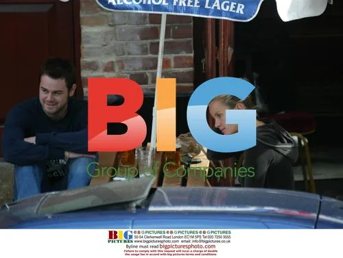 Davina Taylor and Danny Dyer Share a Pint