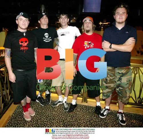 New Found Glory Backstage at Concert