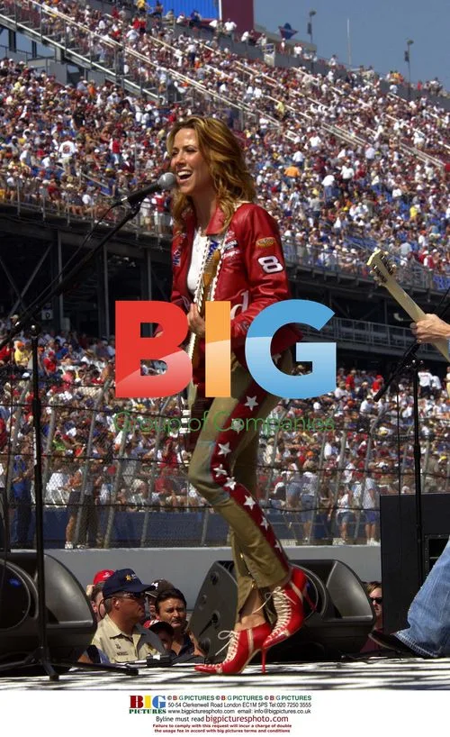 Sheryl Crow Performs at Talladega NASCAR Race