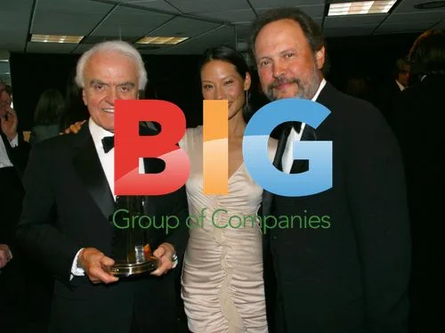 Jack Valenti, Lucy Liu & Billy Crystal at Hollywood Film Festival