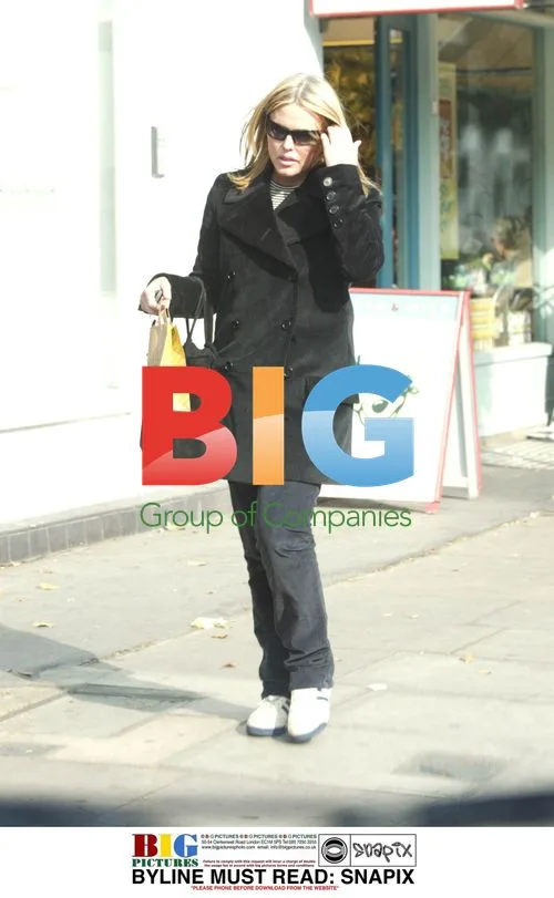 PATSY KENSIT Shopping in London