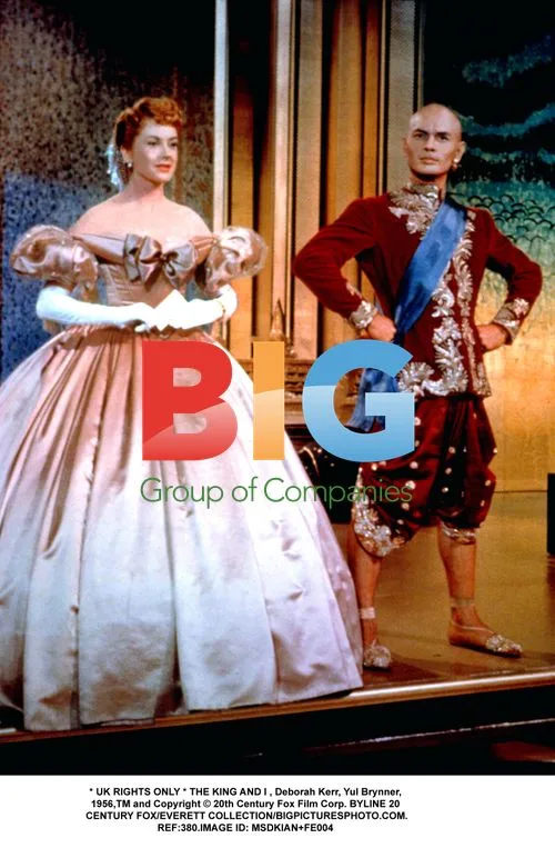 Deborah Kerr and Yul Brynner in "The King and I"