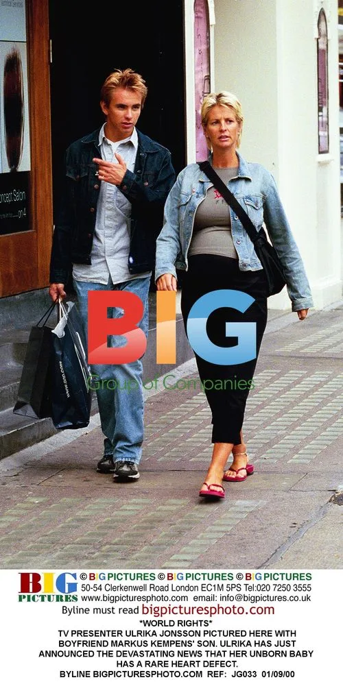 Ulrika Jonsson with boyfriend's son