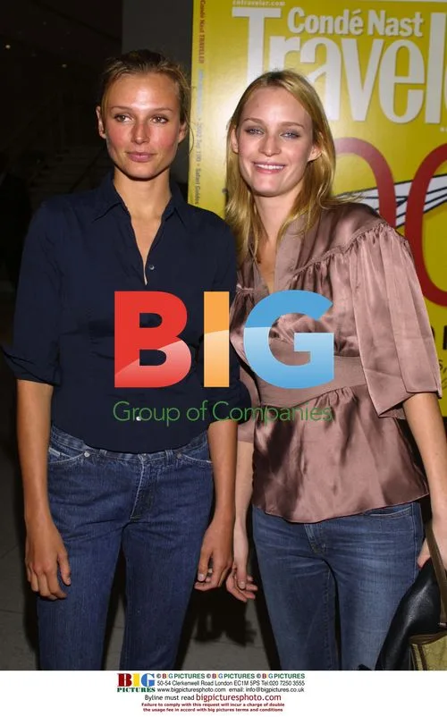 Bridget Hall and Amy Wesson at 15th Anniv Photo Exhibit