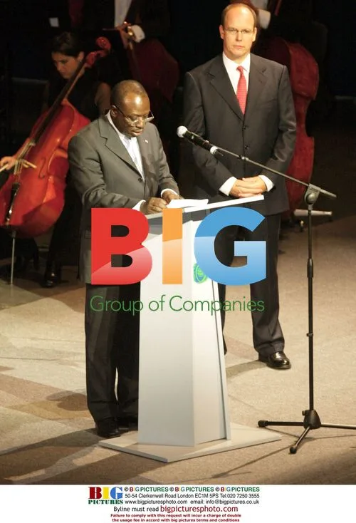 JACQUES DIOUF & CROWN PRINCE ALBERT