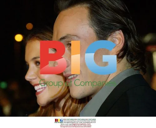 Katie Holmes and Chris Klein at "Abandon" premiere