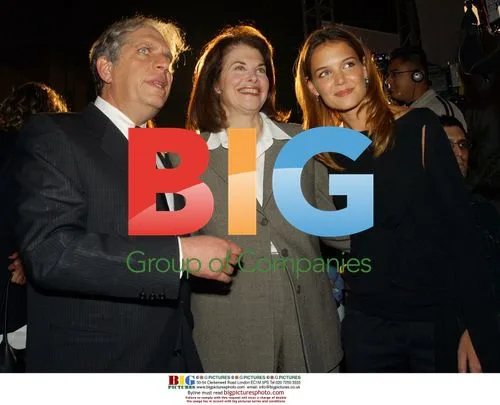Katie Holmes, Jonathan Dolgen, Sherry Lansing at "Abandon" premiere